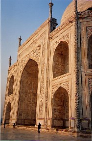 De Taj Mahal van dichtbij