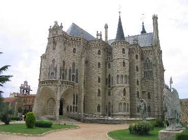 Bisschoppelijk paleis in Astorga