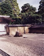 Zen-tuin van de Ryoan-ji tempel