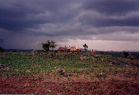 Dorpje in Noord-Kameroen