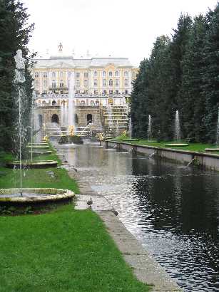 Peterhof - gouden fonteinen