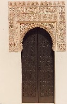 Gewoon een toegangsdeur in het Alhambra