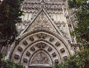 Portaal van de kathedraal van Sevilla